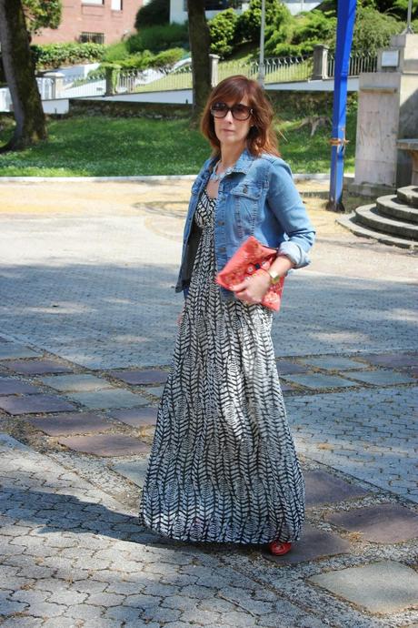 MIS LOOKS CON LUSSTRA - MAXI DRESS ESTAMPADO ÉTNICO