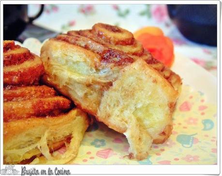 Cinnamon rolls o Rollos de canela especiados