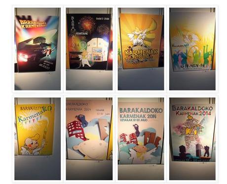 Carteles Fiestas de Barakaldo 2014 ... Vota tu favorito #carmenesbarakaldo2014 Expo Carteles de Fiestas de Barakaldo 2014