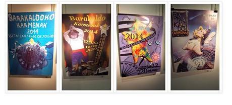 Carteles Fiestas de Barakaldo 2014 ... Vota tu favorito #carmenesbarakaldo2014 Expo Carteles de Fiestas de Barakaldo 2014