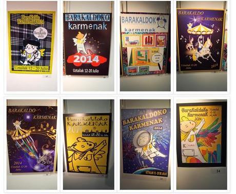 Carteles Fiestas de Barakaldo 2014 ... Vota tu favorito #carmenesbarakaldo2014 Expo Carteles de Fiestas de Barakaldo 2014