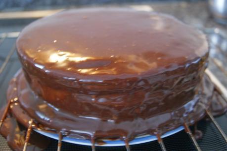 Tarta Sacher de Naranja