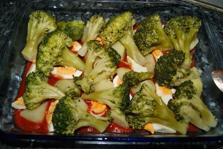 Brocoli con Patata y Huevo a la Bechamel