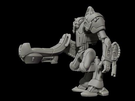 Previews de figuras de Dreadball Xtreme:Crystallans y Mechanites(Y mas)