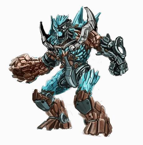 Previews de figuras de Dreadball Xtreme:Crystallans y Mechanites(Y mas)