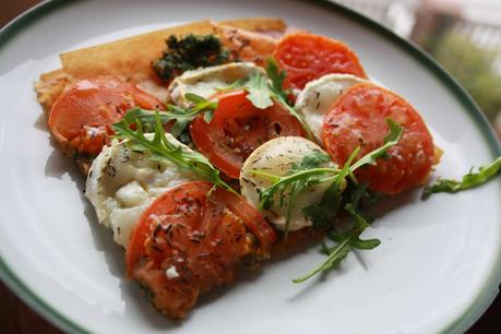 pizza crujiente / knusprige Pizza