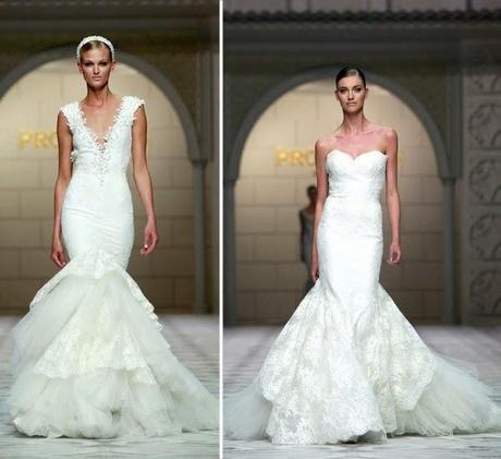 El desfile de Pronovias en la Barcelona Bridal Week 2014