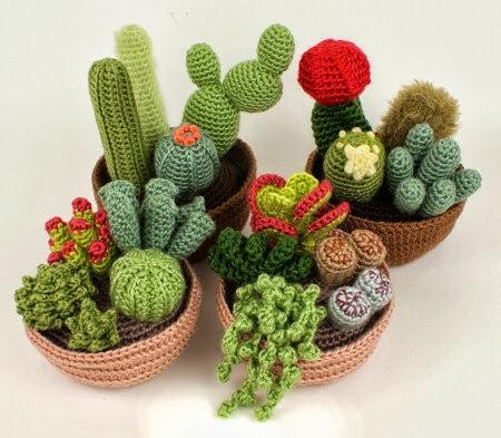 Cactus de crochet, una planta para toda la vida.