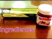 Paso paso: Palmeritas hojaldre chocolate.