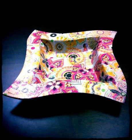 Découpage: Plato vaciabolsillos.