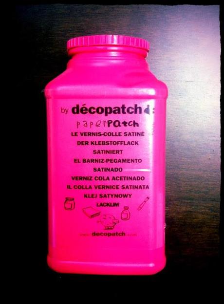 Découpage: Plato vaciabolsillos.