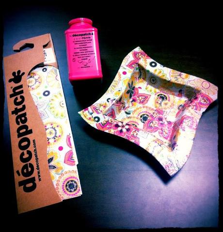 Découpage: Plato vaciabolsillos.