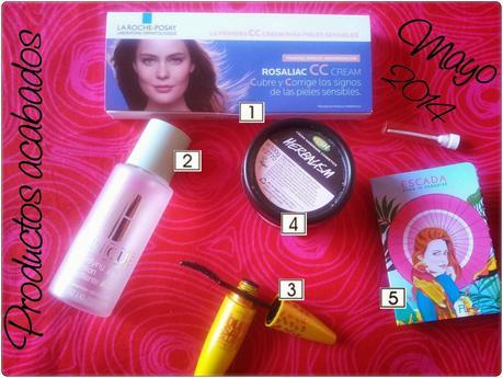 Productos acabados Mayo 2014
