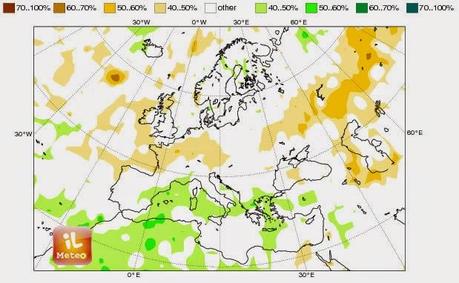 Previsión meteorológica para el verano 2014 en España según ECMWF