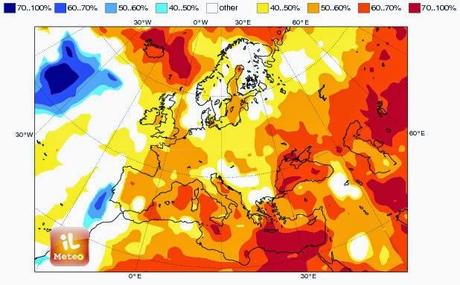 Previsión meteorológica para el verano 2014 en España según ECMWF