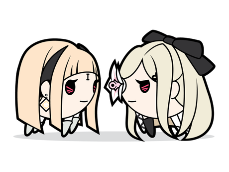 drakengard 3 chibi-famitsu_1307_zero-and-one