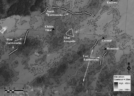 La guerra entre los antiguos mayas (Quinta parte): Arquitectura bélica