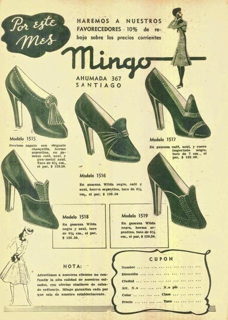 REVISTA MARGARITA: ZAPATOS MINGO.