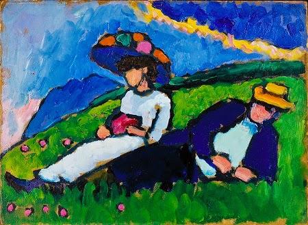 La pintora expresionista, Gabriele Münter (1877-1962)