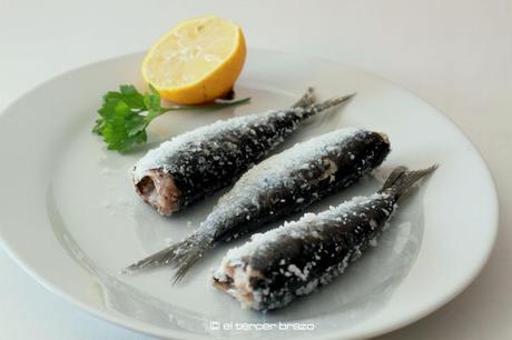 sardinas a la sal