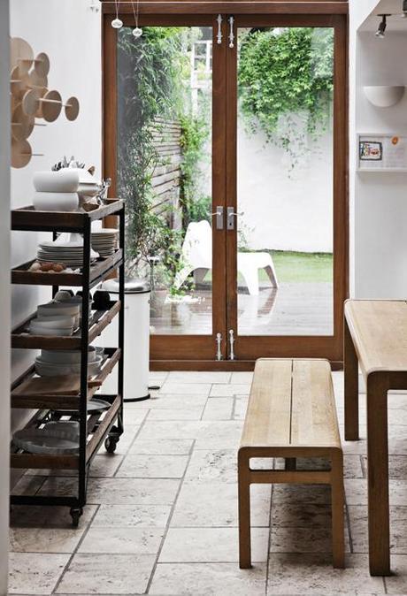 Vivienda en blanco, negro y madera decoracion-escandinava-blanco-madera-07