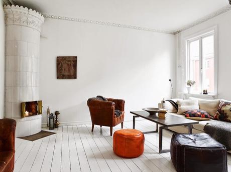 Estilo nórdico, con mucho vintage, en Gotemburgo