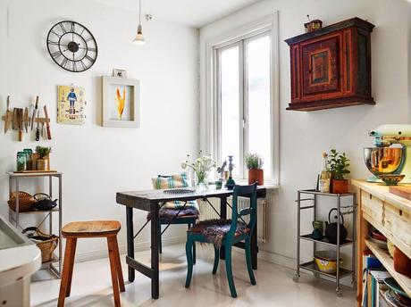 Estilo nórdico, con mucho vintage, en Gotemburgo