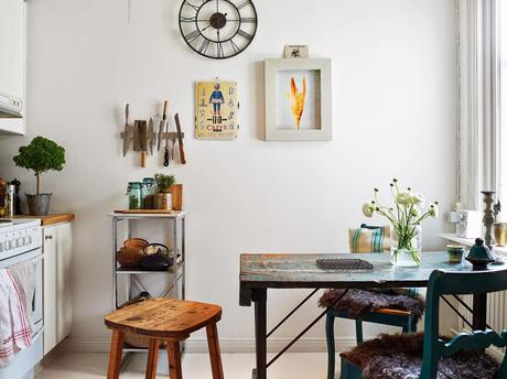 Estilo nórdico, con mucho vintage, en Gotemburgo