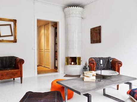 Estilo nórdico, con mucho vintage, en Gotemburgo