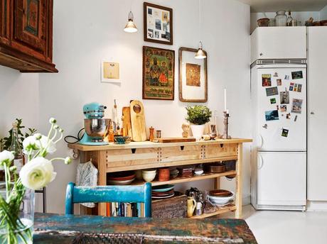 Estilo nórdico, con mucho vintage, en Gotemburgo