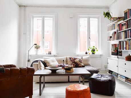 Estilo nórdico, con mucho vintage, en Gotemburgo