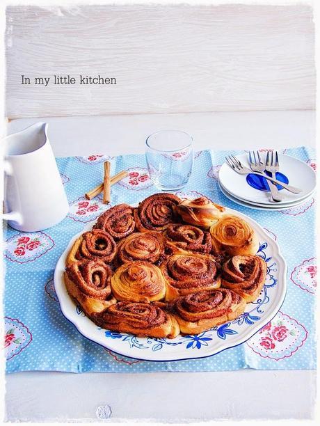 Rollitos de azúcar y canela