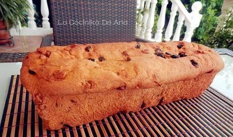 Pan de pasas y nueces
