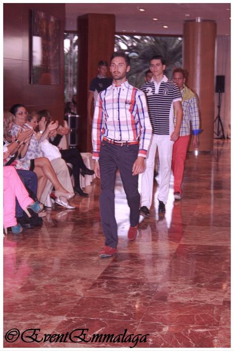 Las jóvenes promesas de la moda de Málaga en la pasarela de Male Casting Top Model 2014