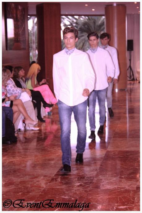 Las jóvenes promesas de la moda de Málaga en la pasarela de Male Casting Top Model 2014