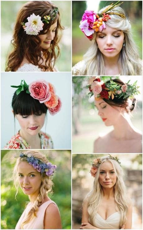 Side flower crowns #wedding #hair #accesories Side flower crowns #wedding #hair #accesories