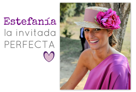 la reina de las invitadas de boda!