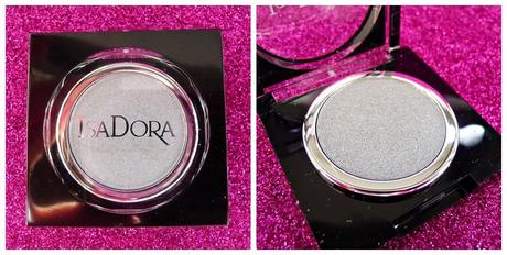 Moisturizing lip gloss (gloss no pegajoso) y eye glow (sombra de ojos) de Isadora