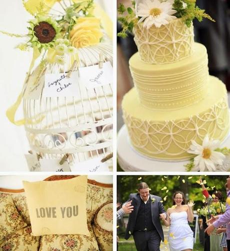 Boda en amarillo.