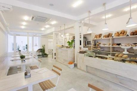 Panadería Harina Madrid panadería nórdica madrid estilo nórdico escandinavo diseño de interiores comerciales decoración panaderías nórdicas decoración locales comerciales nórdicos decoración de interiores decoración de bares restaurantes blog decoración nórdica