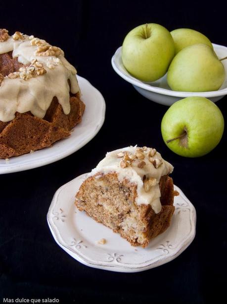 Caramel Apple Bundt Cake