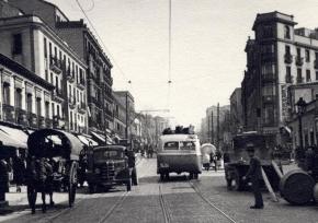 Bravo Murillo en 1950