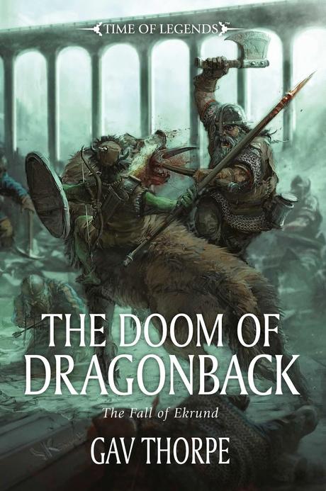 Portada de The Doom of Dragonback confirmada(WFB) desde Amazon