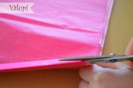 DIY - Tutorial paso a paso para un pompón de papel de seda DIY - Tutorial paso a paso para un pompón de papel de seda