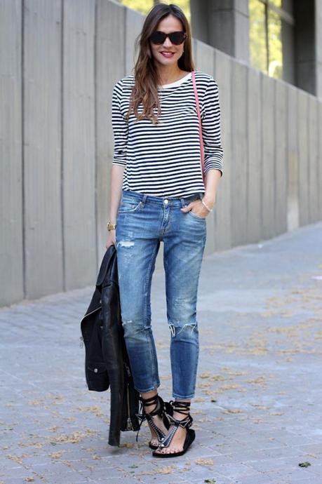 HOW TO WEAR JEANS FOR SPRING