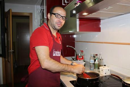 Croquetas de jamon, queso provolone y queso gorgonzola