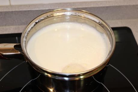 Croquetas de jamon, queso provolone y queso gorgonzola