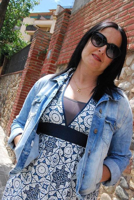 Vestido escote Halter 