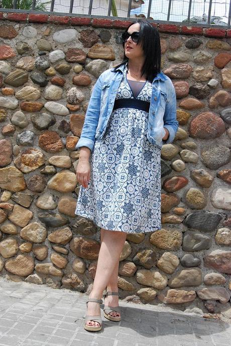 Vestido escote Halter 