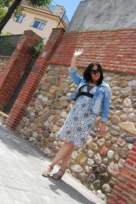 Vestido escote Halter 